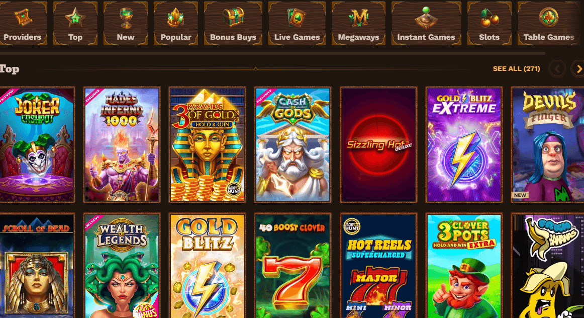 Sports-Slots-Live Casino